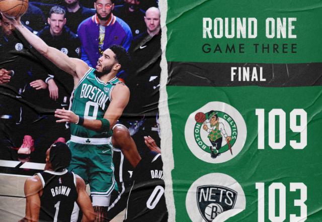 开云体育-直接对话完胜KD 巴克莱中心为塔图姆响起MVP呼声